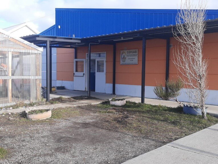 Fachada del Centro de Educación Permanente para Jóvenes y Adultos con Discapacidad, Río Grande